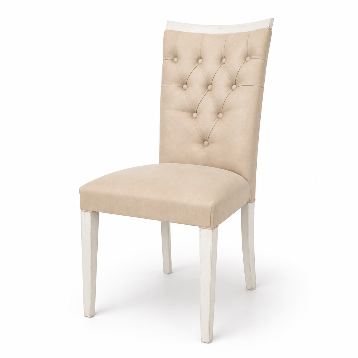 Silla tapizada alta Capitone (Maciza en guatambu)